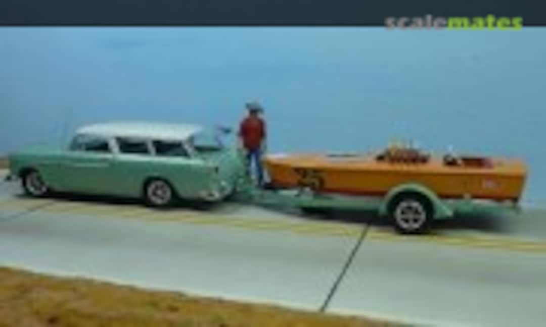 1955 Chevrolet Nomad und Crackerbox 1:25