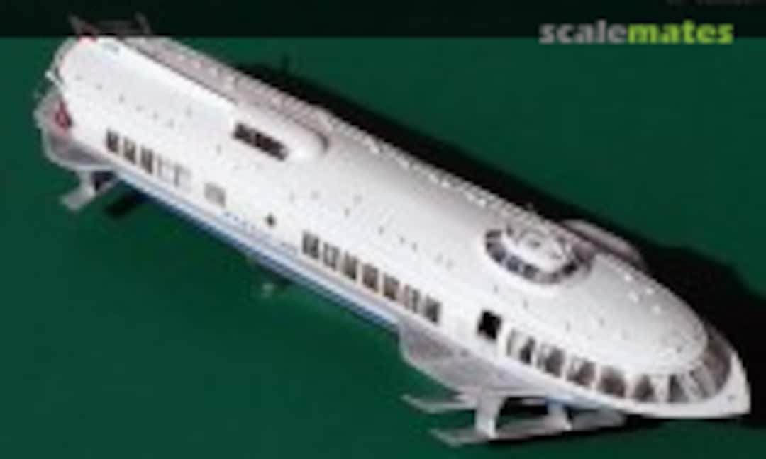 Meteor-class hydrofoil riverboat 1:144