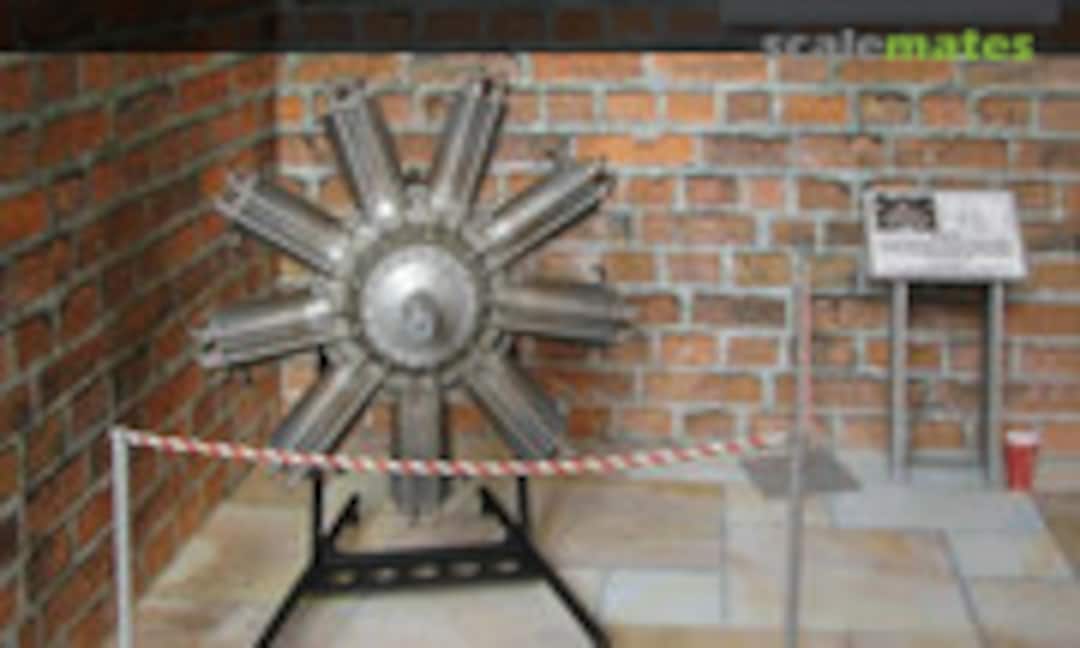 Umlaufmotor Clerget 9B 1:8