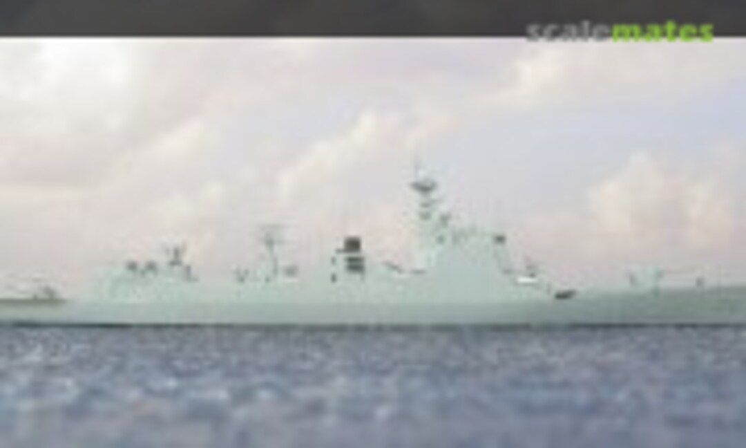 Chinesischer Lenkwaffenzerstörer Kunming 1:700