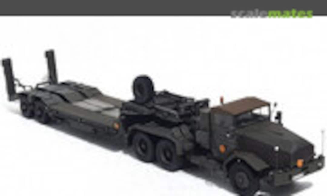 Tieflade-Sattelauflieger, 25 t, 8-Rad, Typ P 517/809 1:35