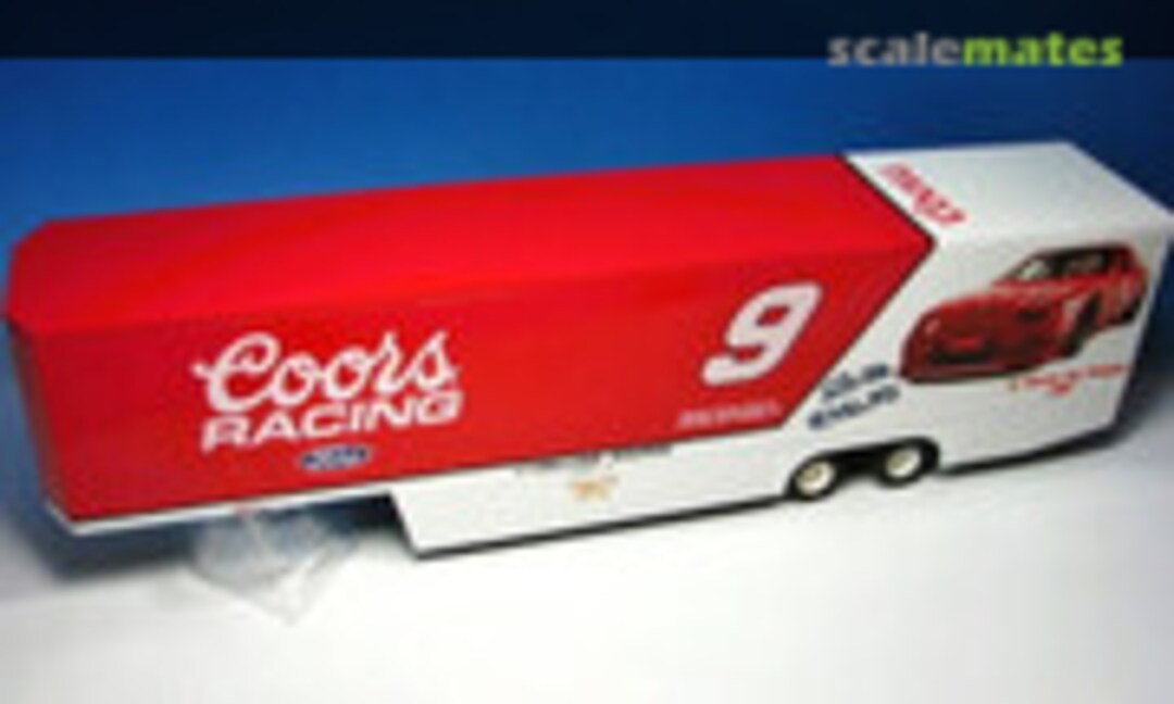Car transport trailer 1:24