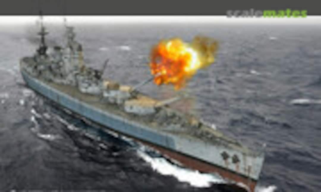 Britisches Schlachtschiff HMS Nelson 1:200