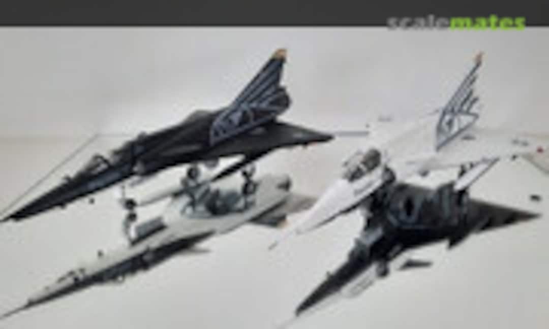 Aviation Marcel Dassault Mirage III RS «black & white» 1:72