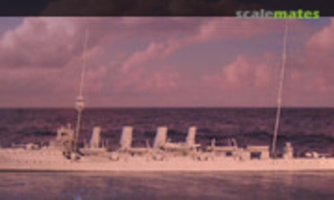 Light cruiser HMS Glasgow 1:700