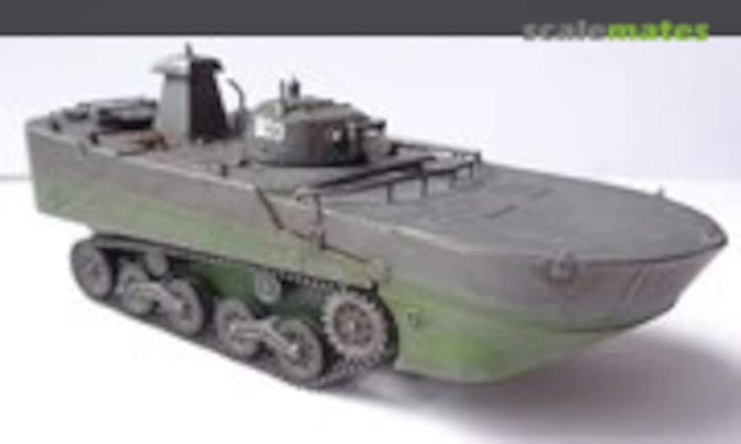 Amphibious Tank Ka-Mi w Floating Pontoons 1:72