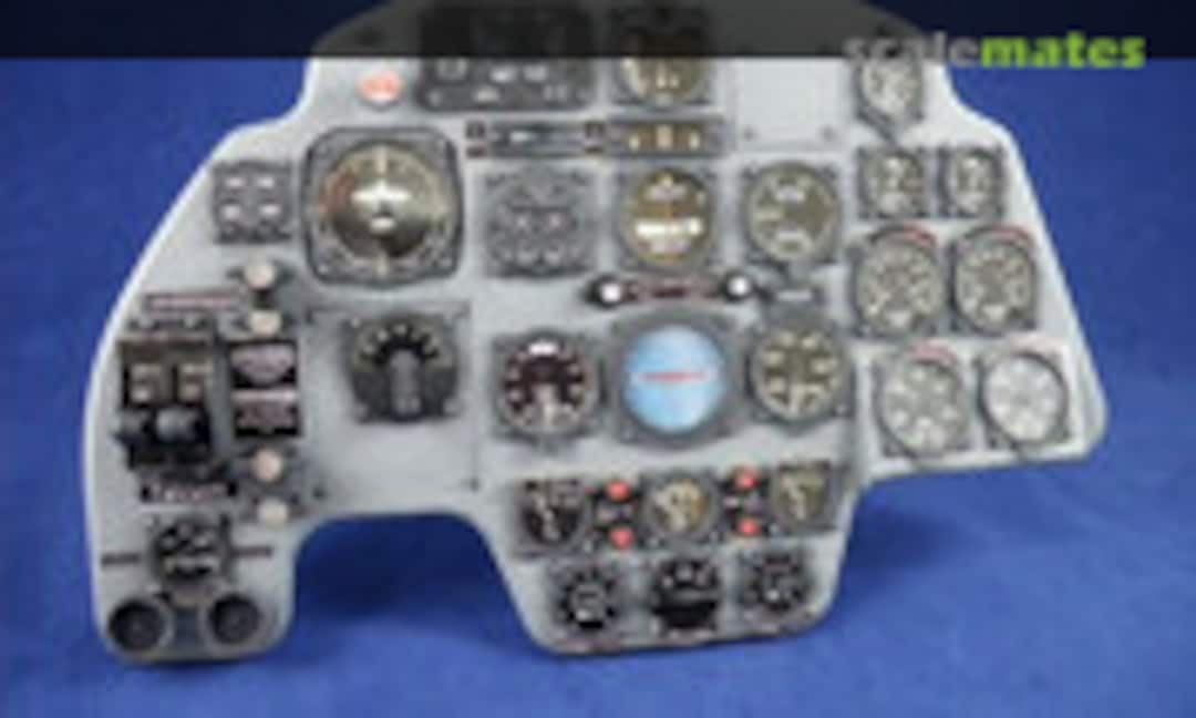 Messerschmitt Bf 110 C Instrumentpanel 1:4