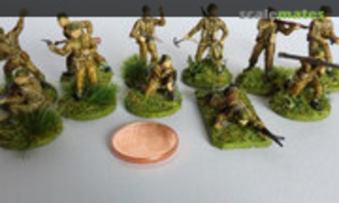 Britische Commandos (2.WK) 1:76