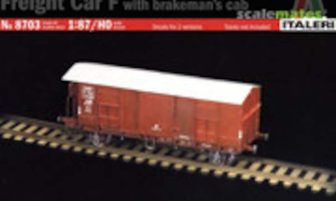 Gedeckter Güterwagen Type F 1:87