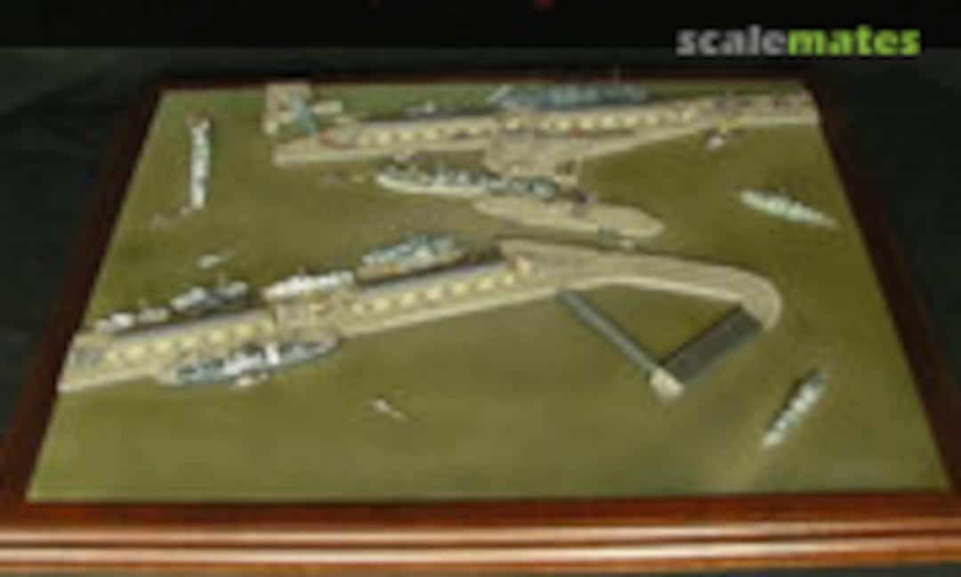 Liverpool Langton und Brocklebank Dock 1:700