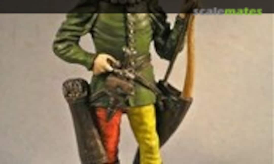 Bohemian archer, late XIV century 54mm