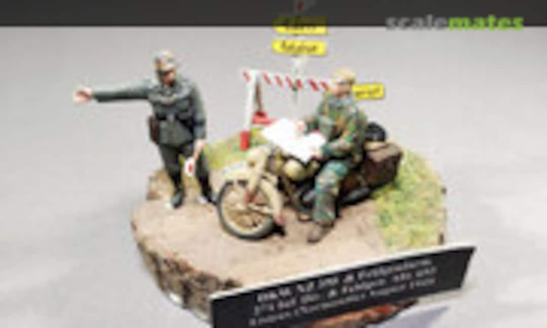 DKW NZ 350 und Feldgendarm 1:35