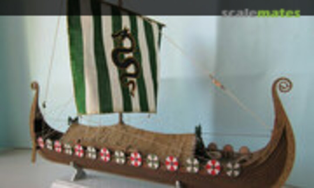 Wikingerschiff 1:60