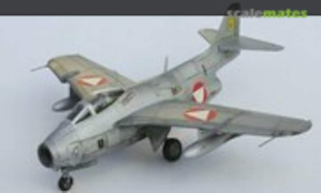 Saab J-29 Tunnan 1:72