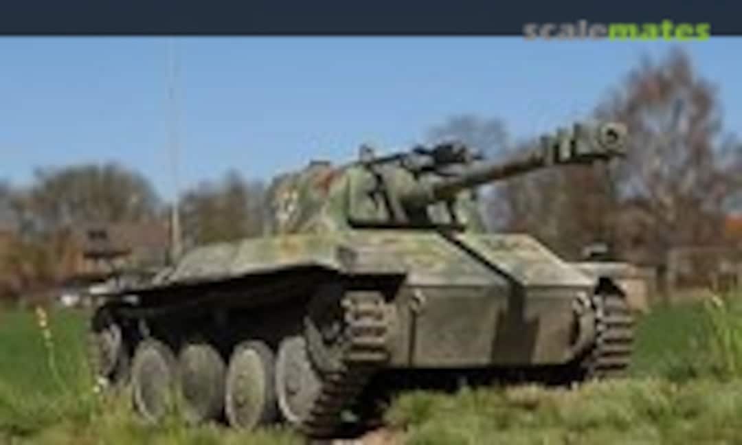 Panzer 38(d) mit vereinfachtem Panzer IV Turm 1:35