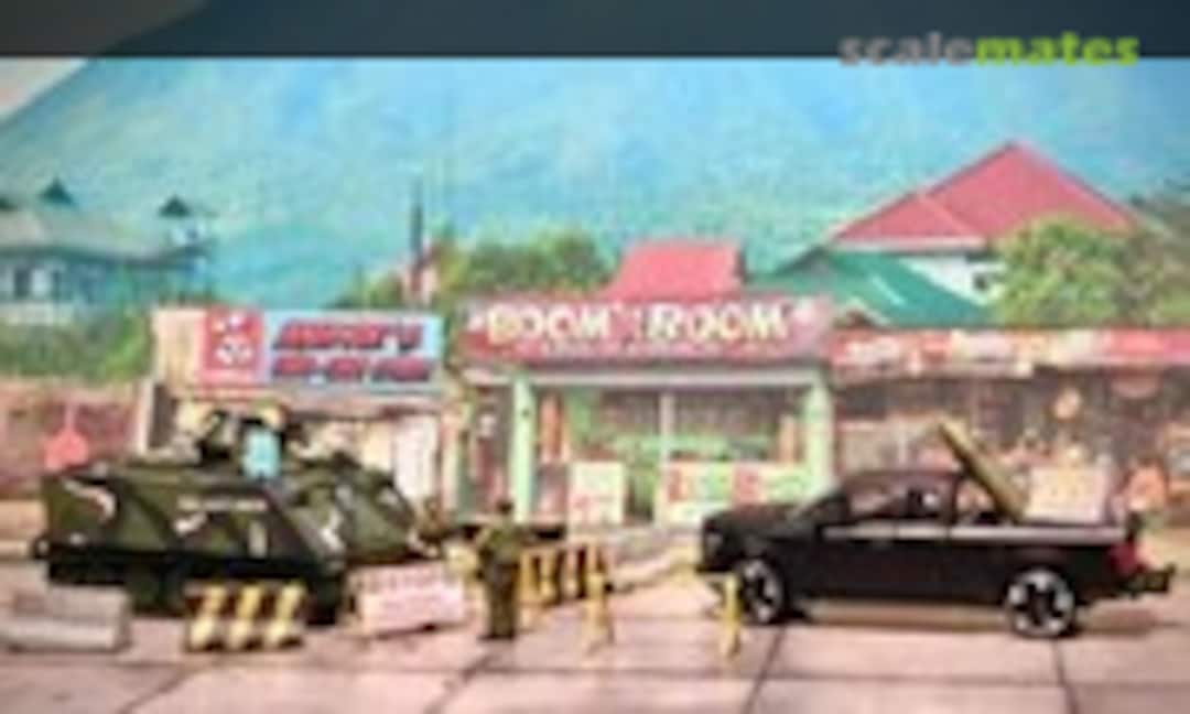 Chevrolet truck diorama 1:72