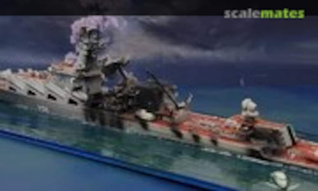 Raketenkreuzer Moskwa 1:700