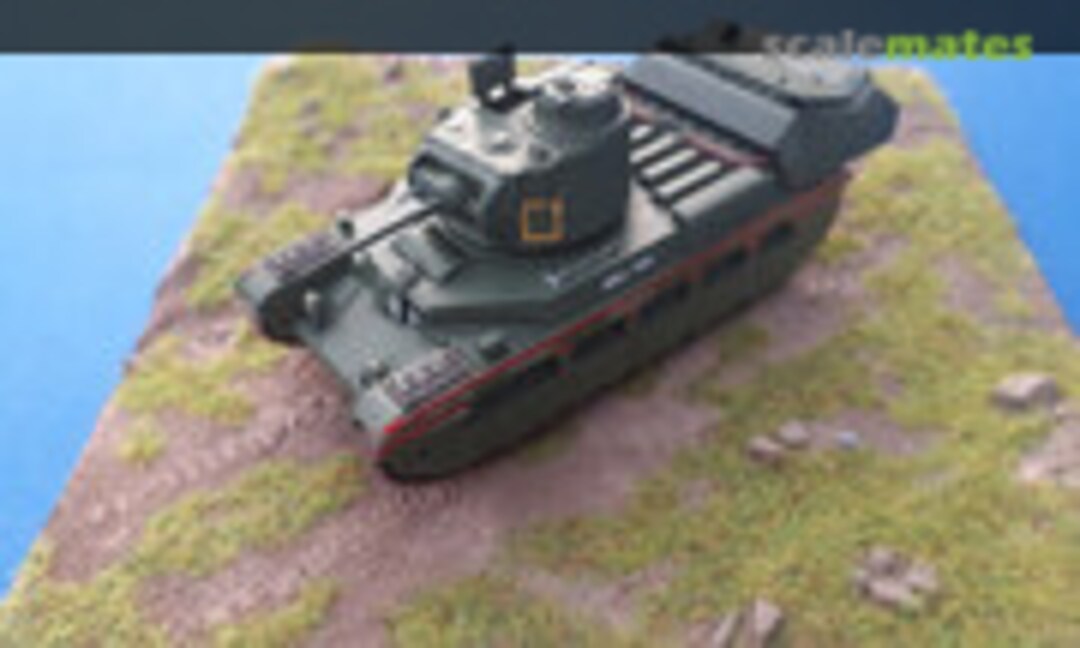 A12 Matilda II Hedgehog Tank 1:76