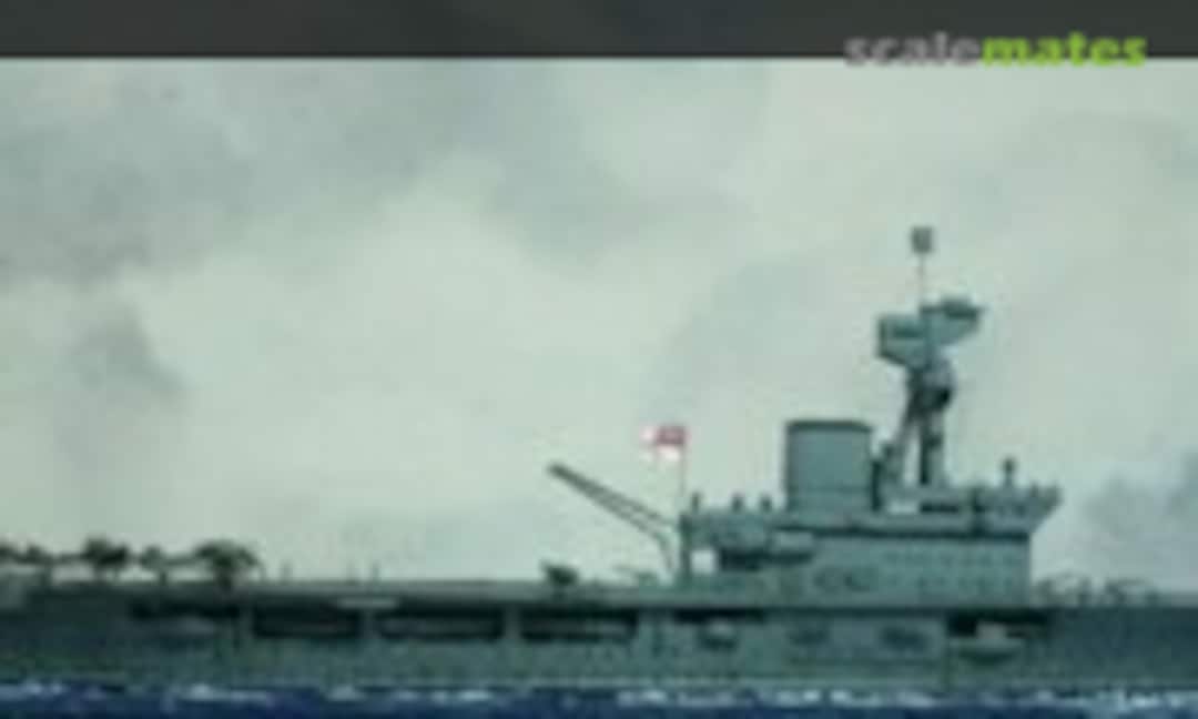 Britischer Flugzeugträger Hermes 1:700