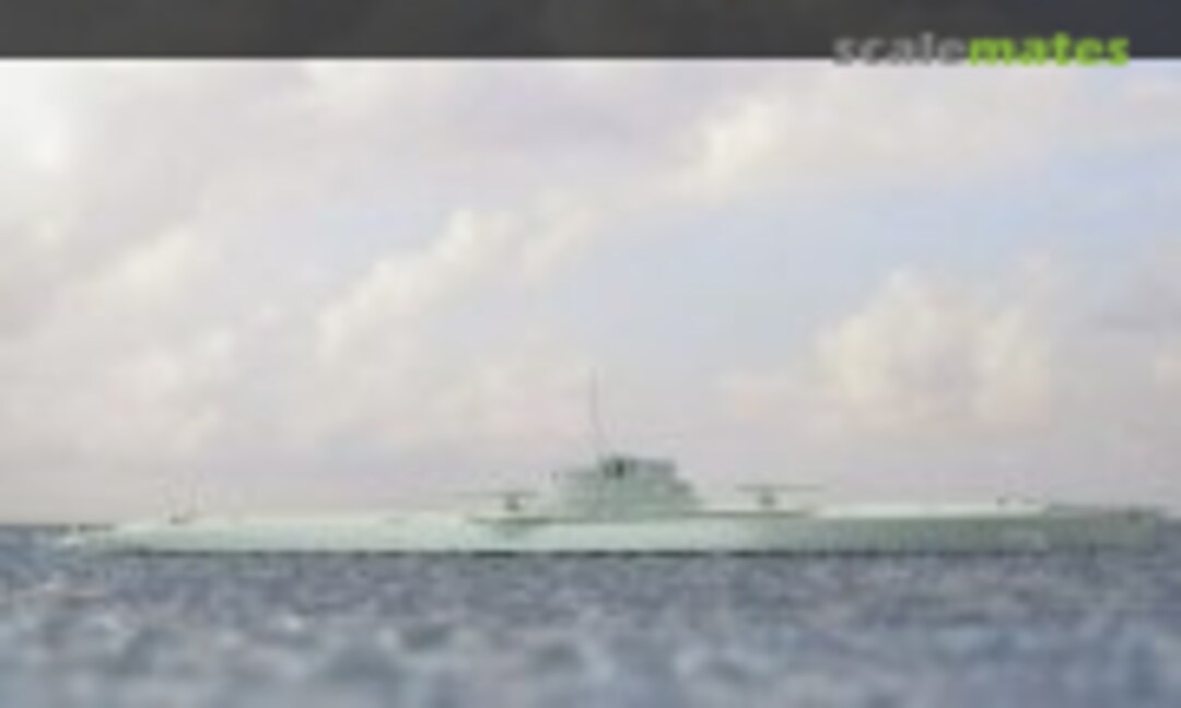 Kreuzer-U-Boot USS Nautilus 1:700