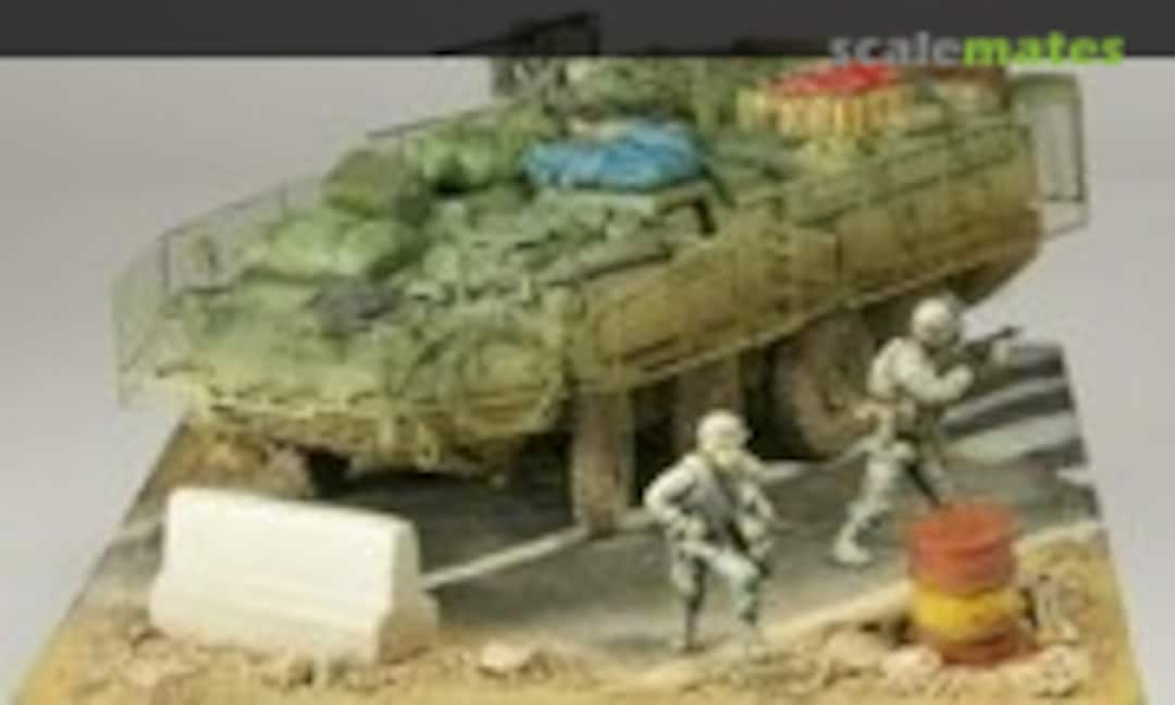 M1126 Stryker SLAT armor 1:72