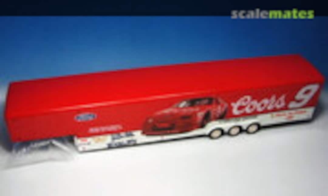Car transport trailer 1:25