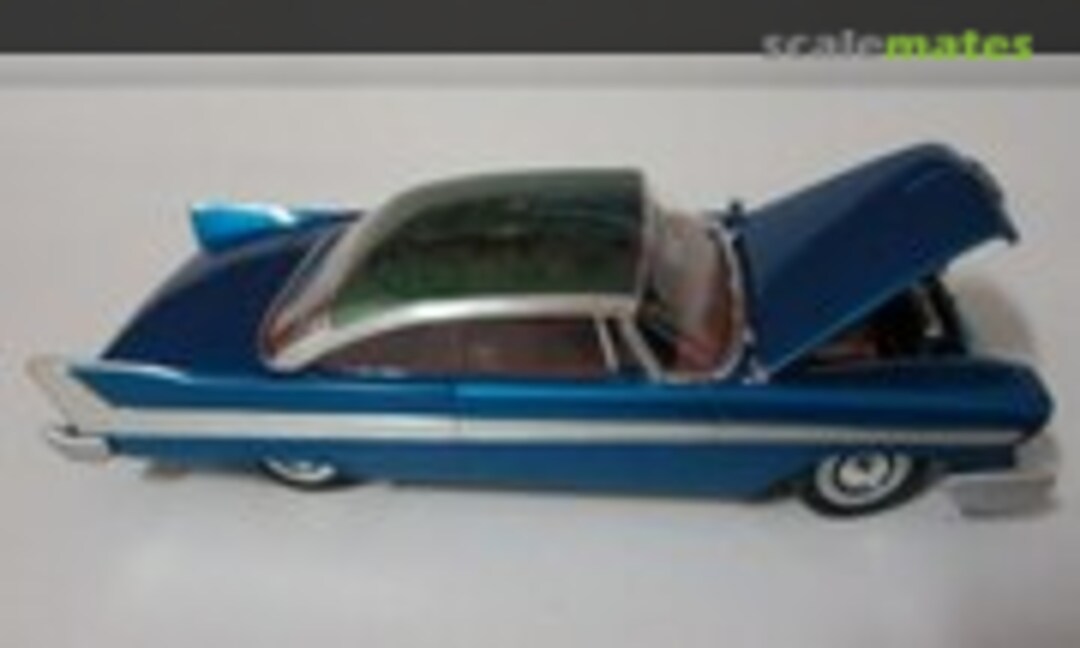 1958 plymouth belvedere 1:25