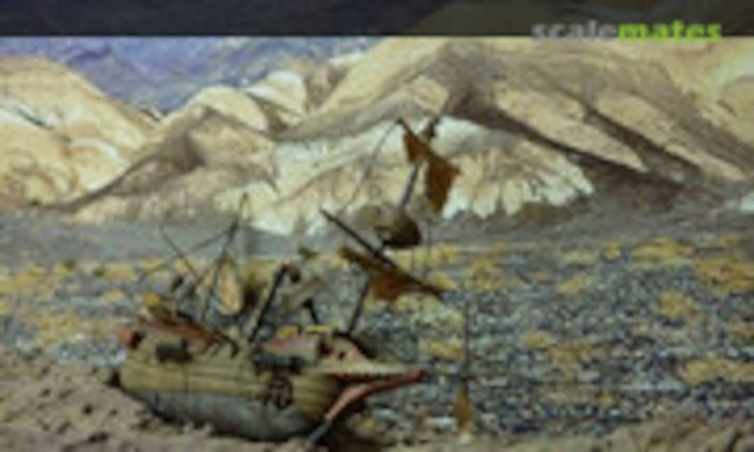 Das Perlenschiff in der Wüste 1:350