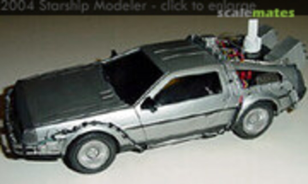 Delorean Time Machine 1:25