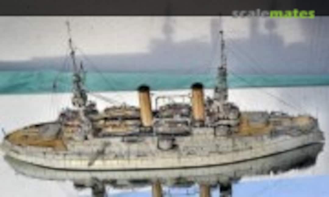 Russian battleship Tsesarevich 1904 1:350