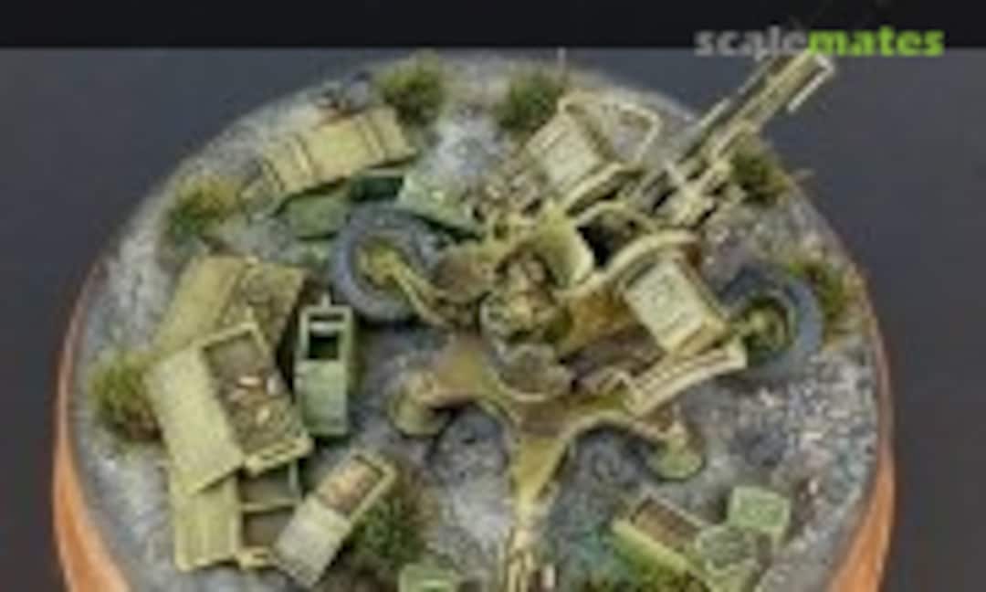 ZU-23-2 Anti-Aircraft Cannon 1:72
