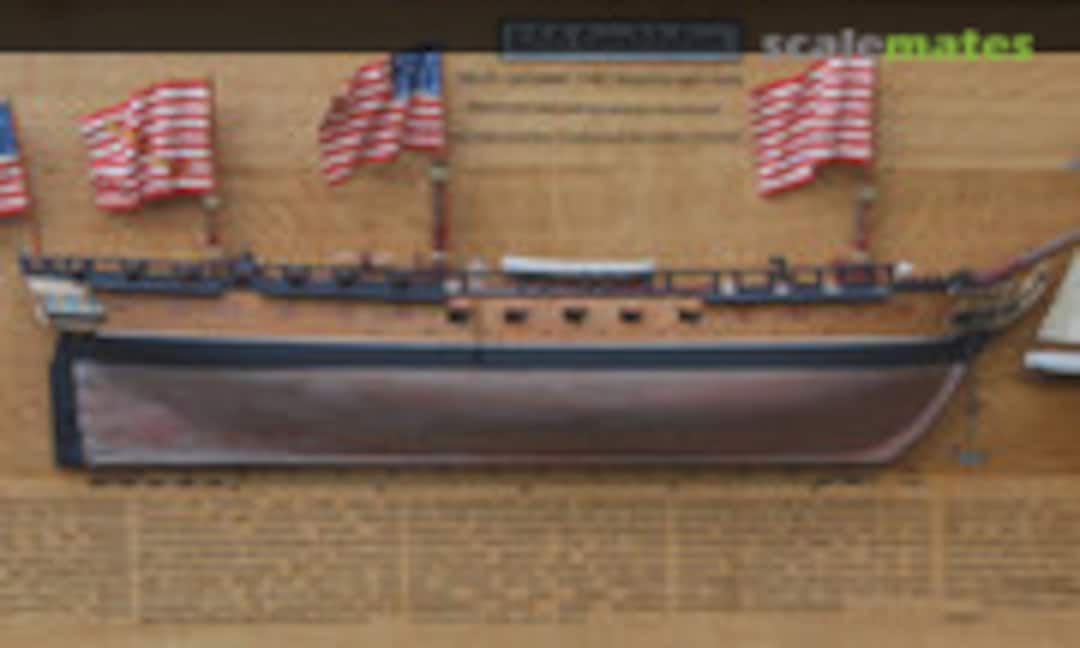 USS Constitution 1:150