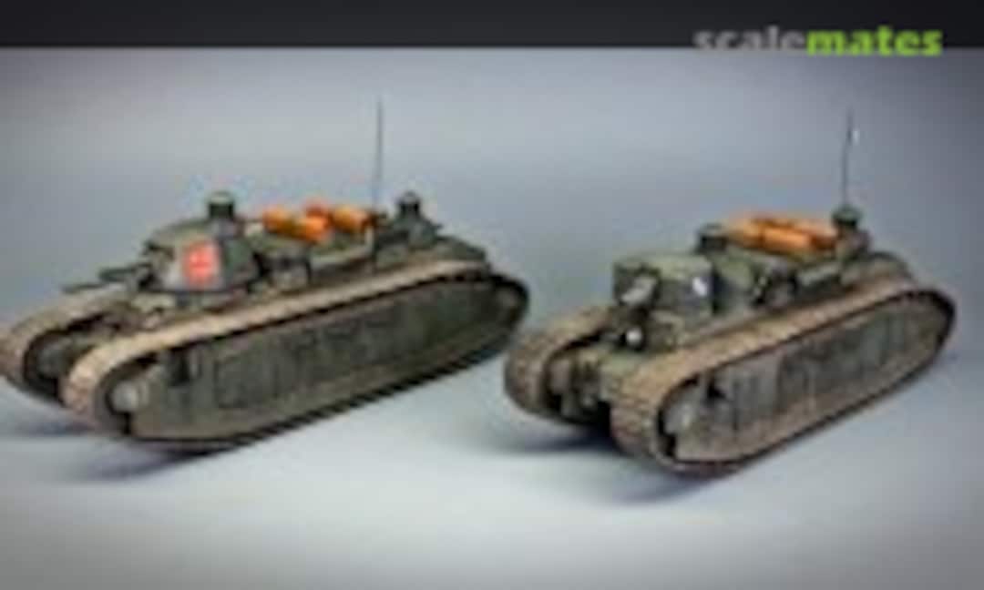 Char FCM 2C & Char FCM 2C bis 1:72