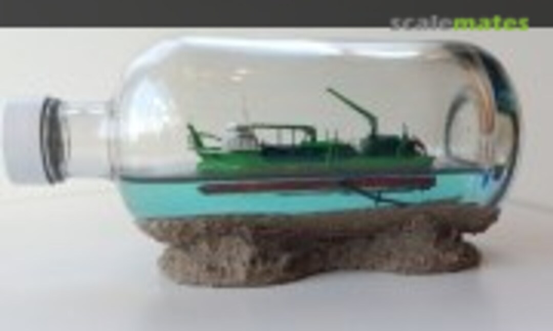 Hopperbagger Scheldt River als Flaschenschiff 1:1250