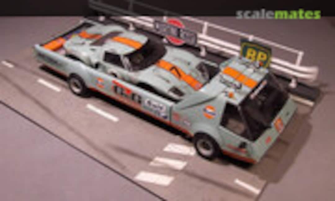 Daytona Transporter & Ford GT40 1:24