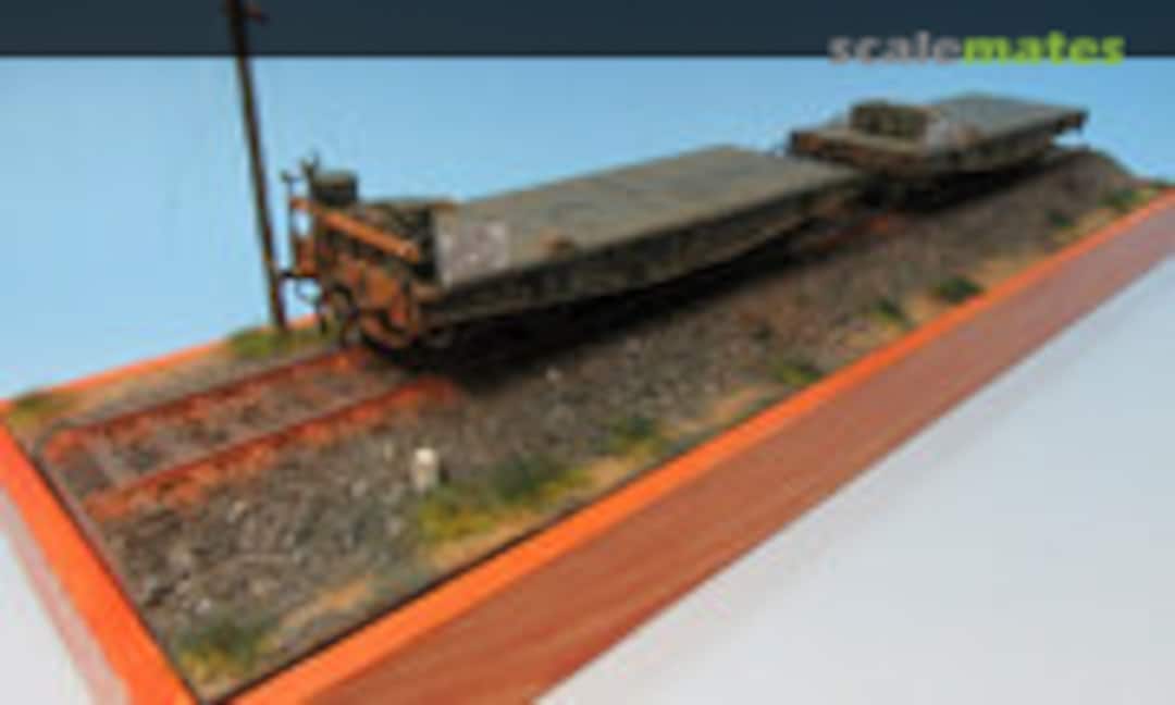 Schwerer Plattformwagen Type SSYS 1:72