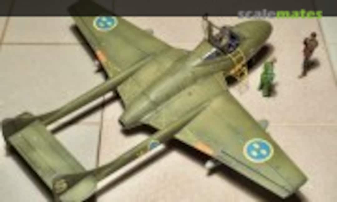 De Havilland DH 115 Vampire J-28C 1:72