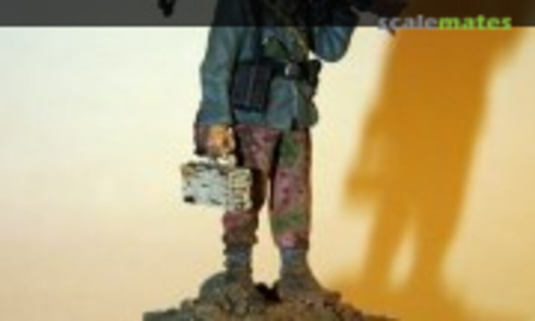 Wehrmacht MG schutze 54mm