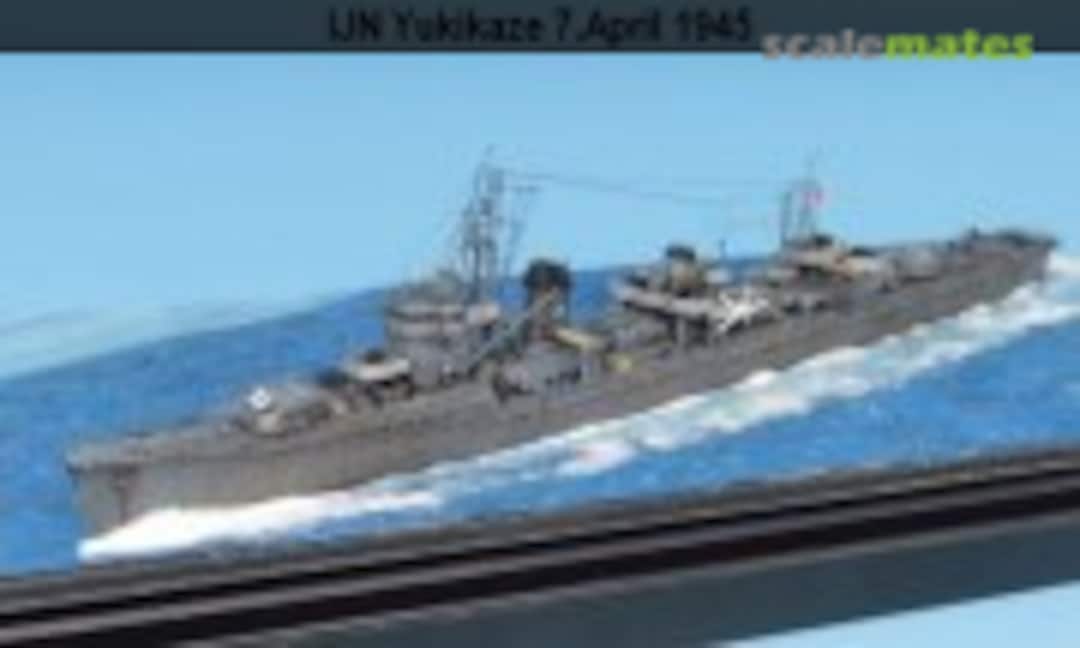 Japanischer Zerstörer Yukikaze 1:700