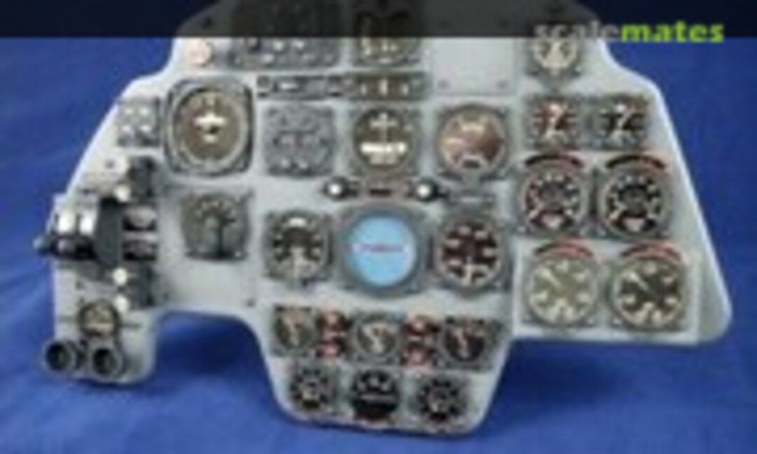 Messerschmitt Bf 110 C Instrumentpanel 1:4