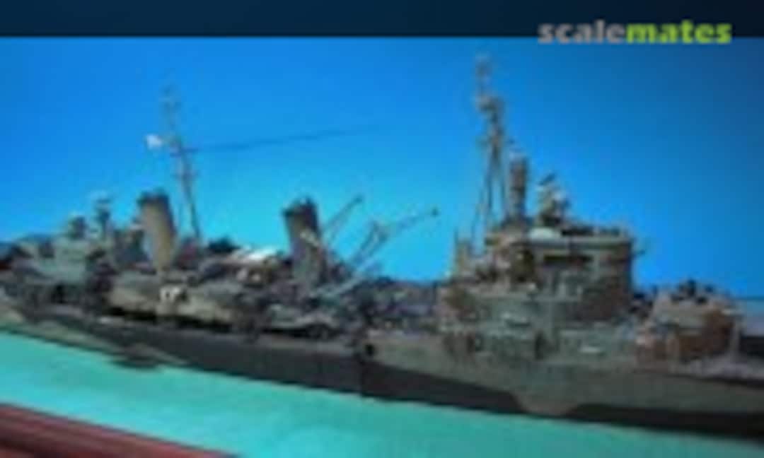 British light cruiser HMS Belfast 1:350