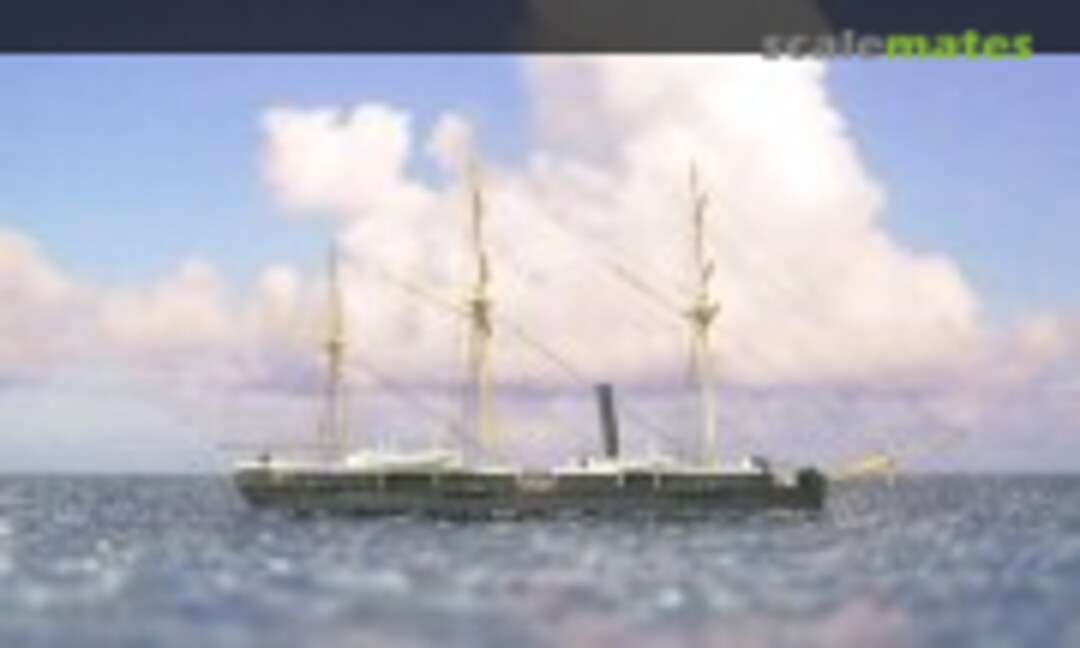 Norddeutsches Kanonenboot SMS Meteor 1:700