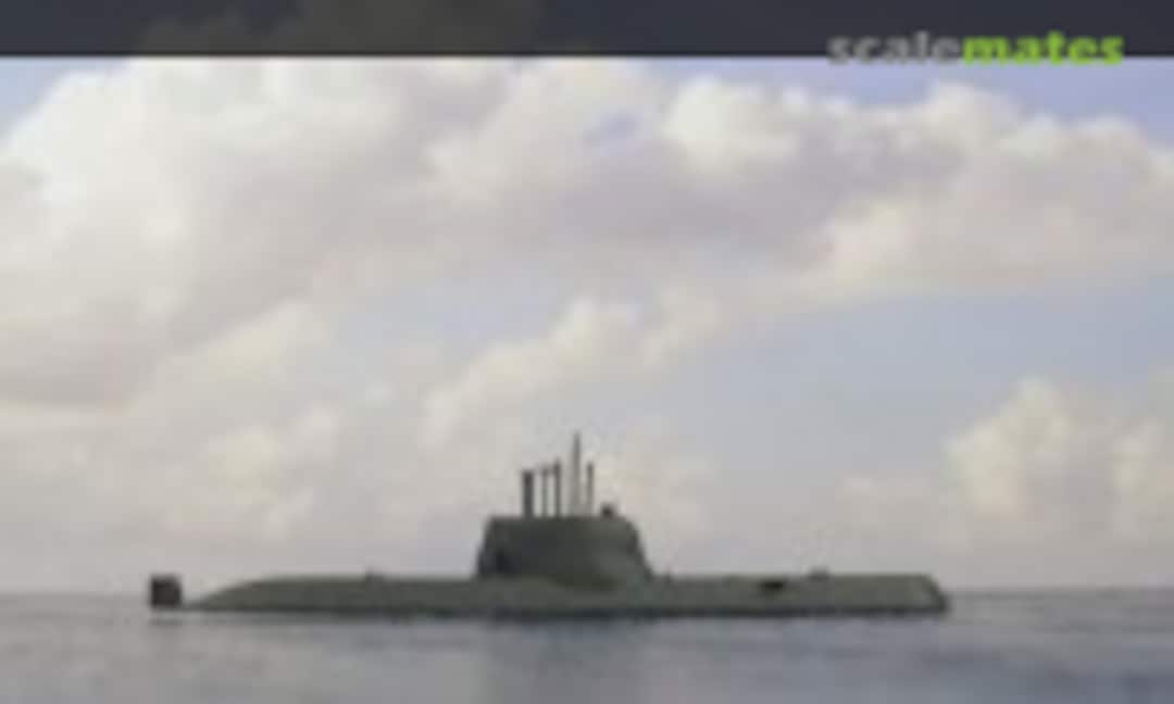 Griechisches U-Boot Papanikolis 1:700