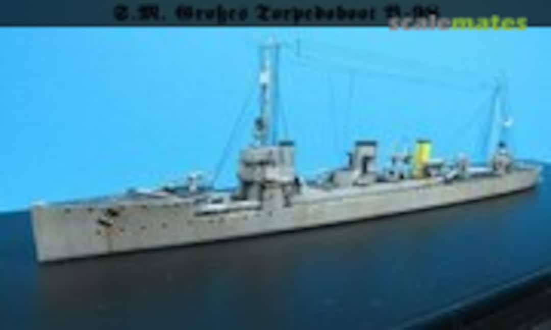 Deutscher Zerstörer B 98 1:700