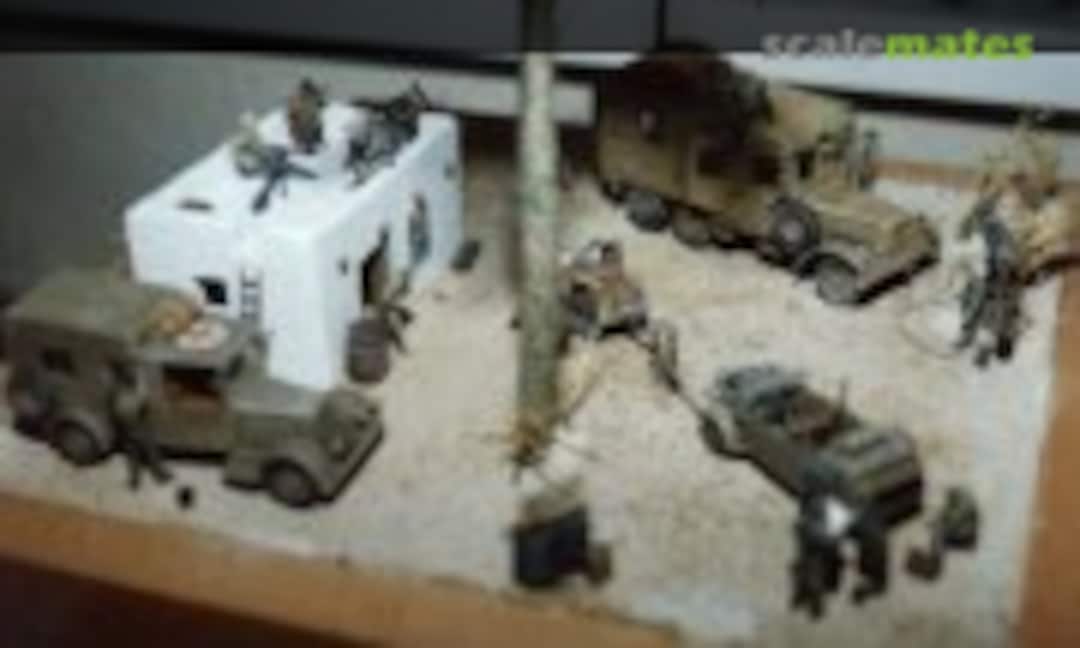 Funkstelle der 3. Horchkompanie (Hptm. Seebohm)