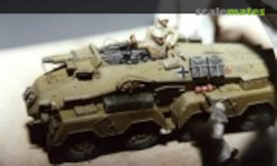 Sd.Kfz. 233 Stummel Diorama im  1:72 Noch einem OrigiNolfoto gestaltet