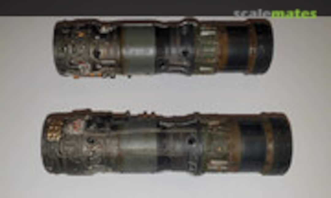 J58 Triebwerke der SR-71 1:48