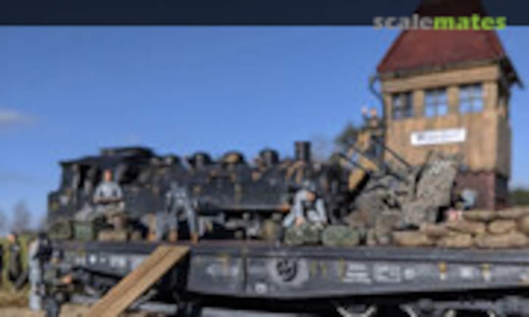 Schwerer Plattformwagen Typ SSYMS 80 1:72