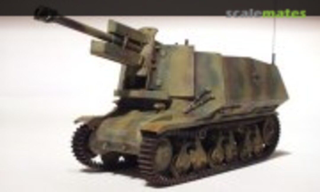 10.5 cm le. FH 18 auf Geräteträger H39 1:35