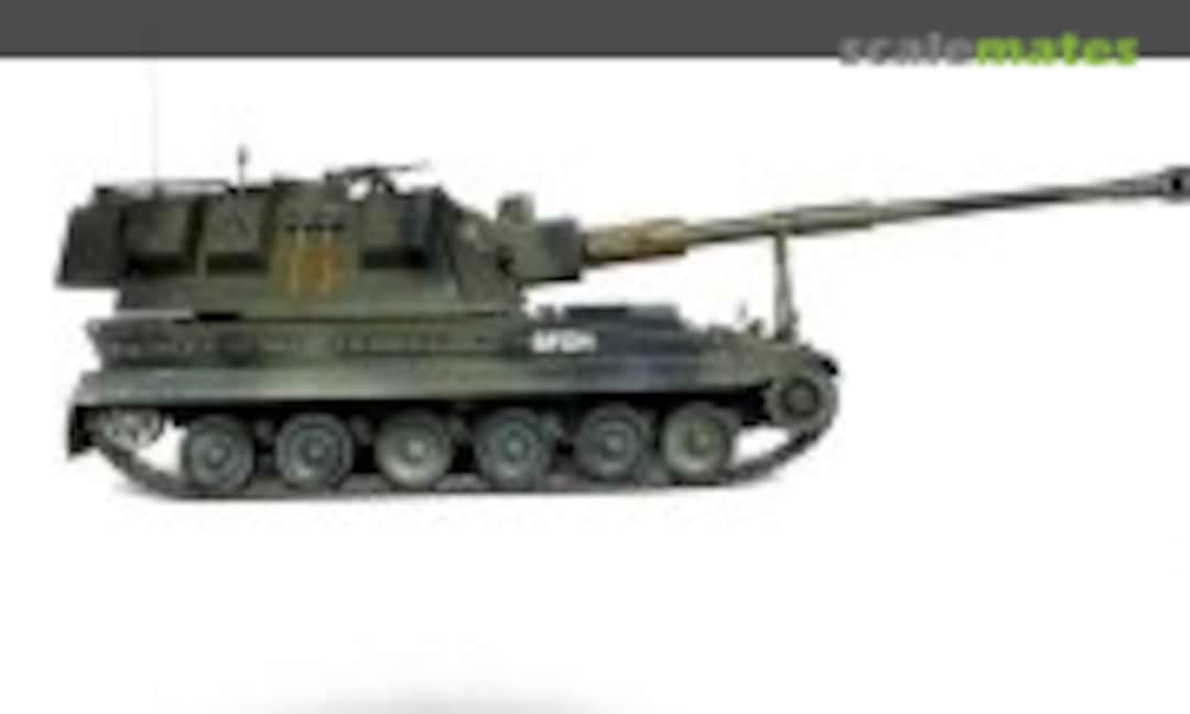 British 155mm AS-90 self-propelled howitzer 1:35